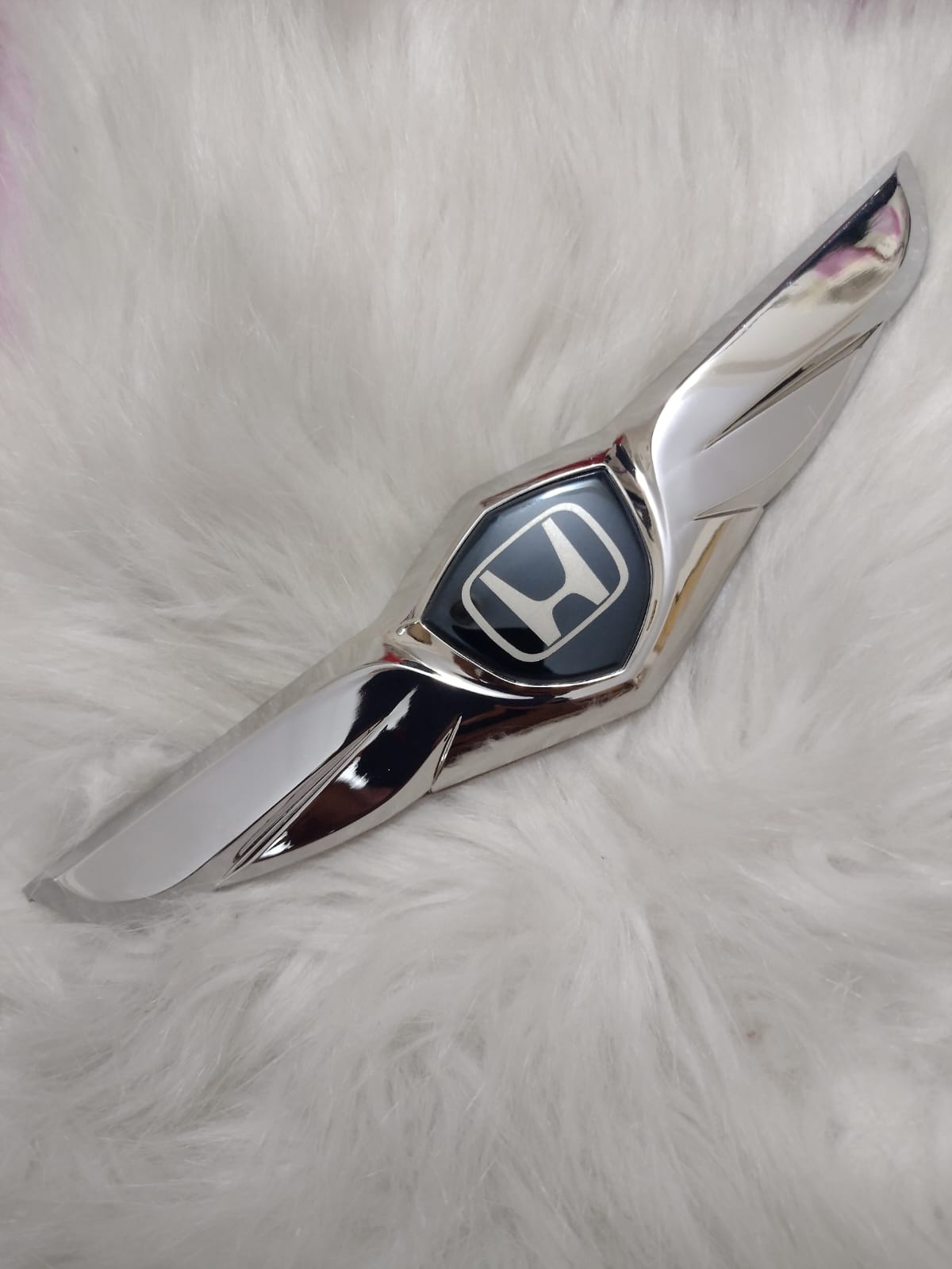Car Front Hood Emblem Chromed Badge Sticker