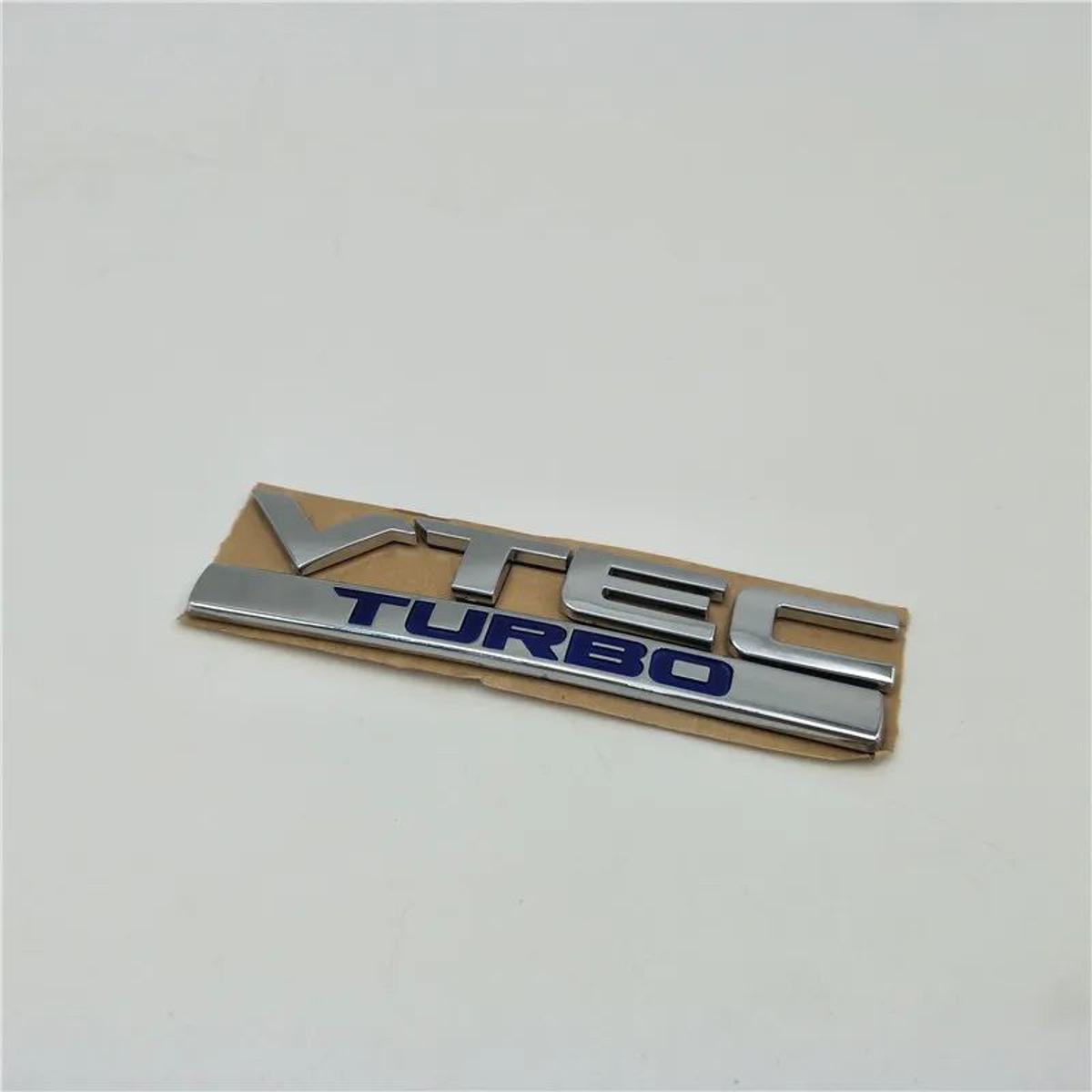 VTEC TURBO Emblem For Honda