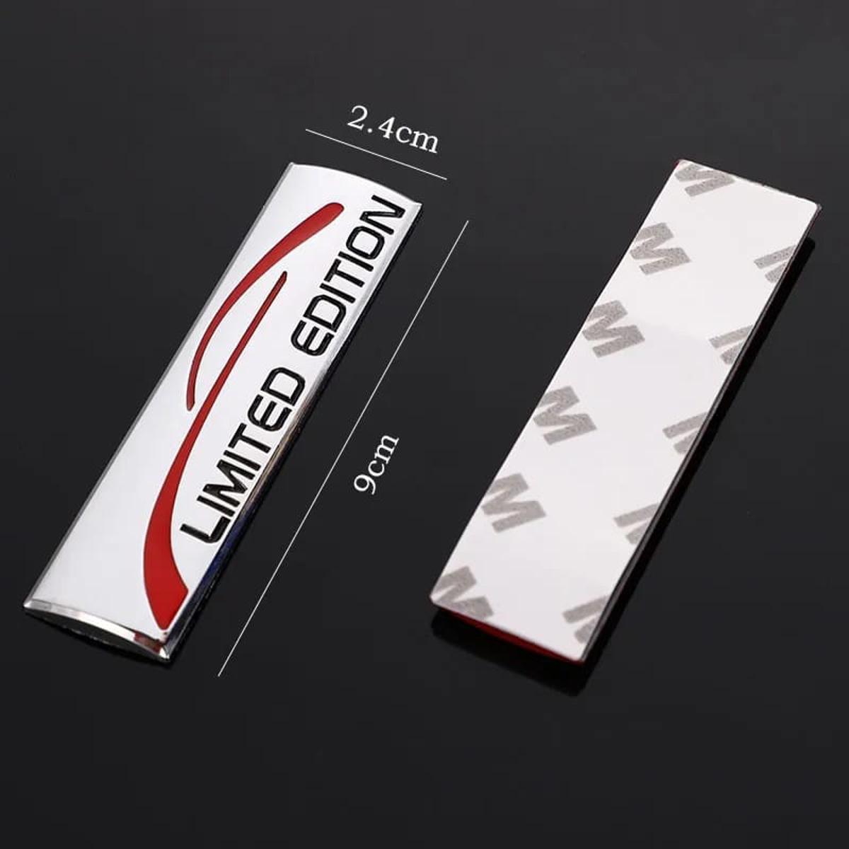 3D metal limited edition Emblem Sticker Decal