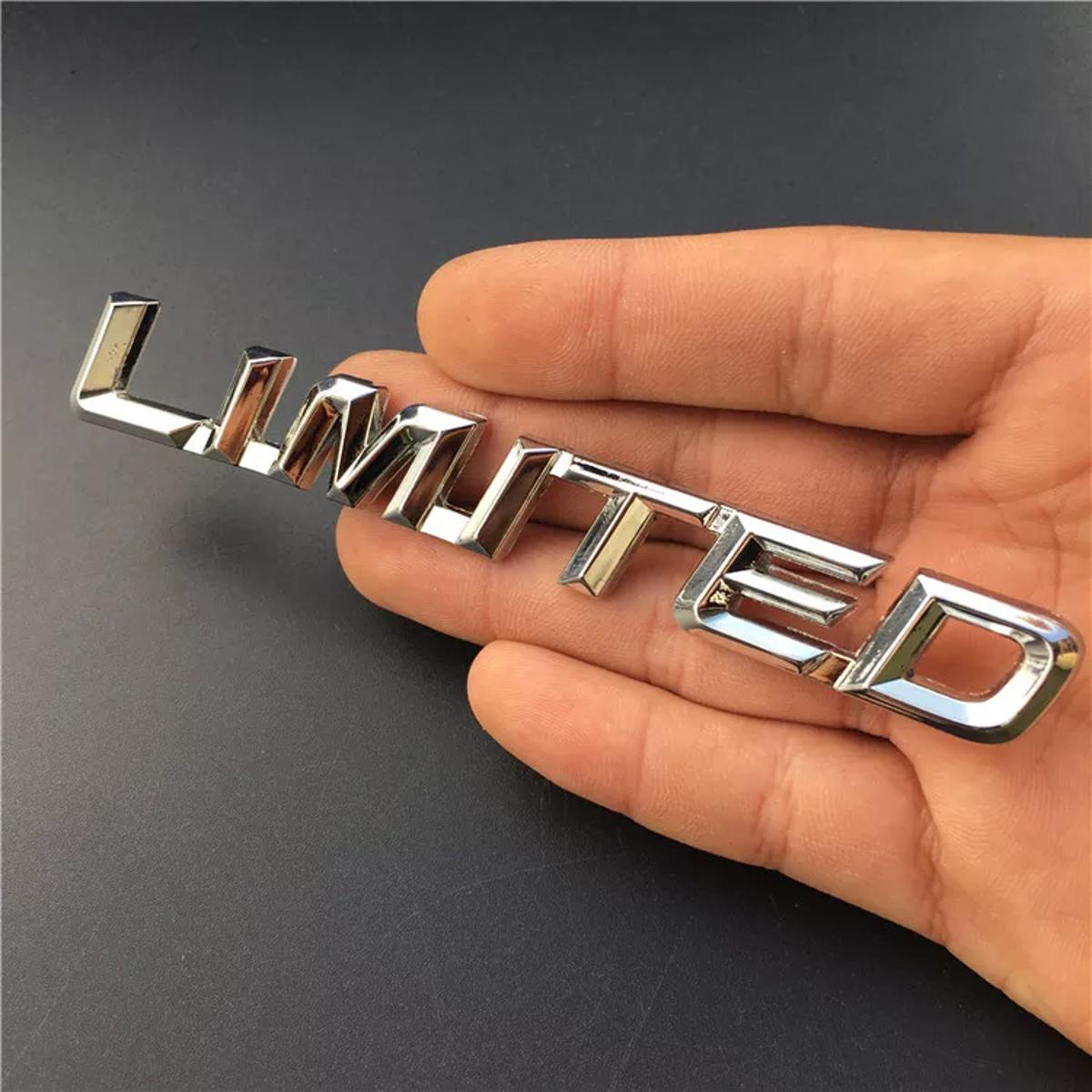 3D Metal LIMITED Car Emblem Sticker