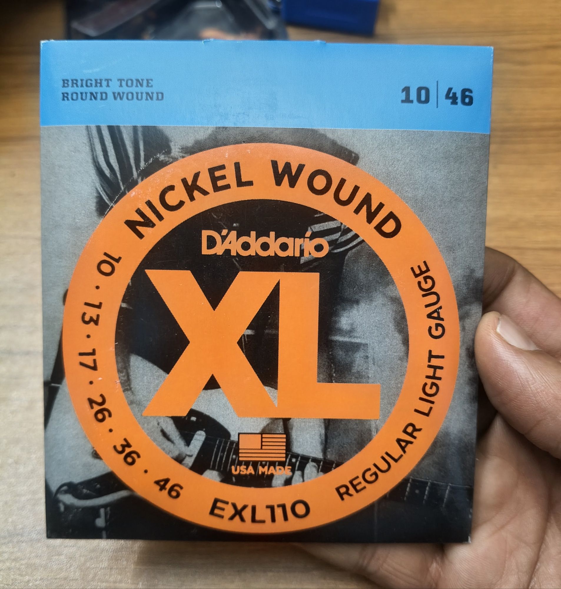 D'Addario E-Guit.String EXL110-10P 10-46 Nickel Wound 10 Sets - Electric Guitar Strings