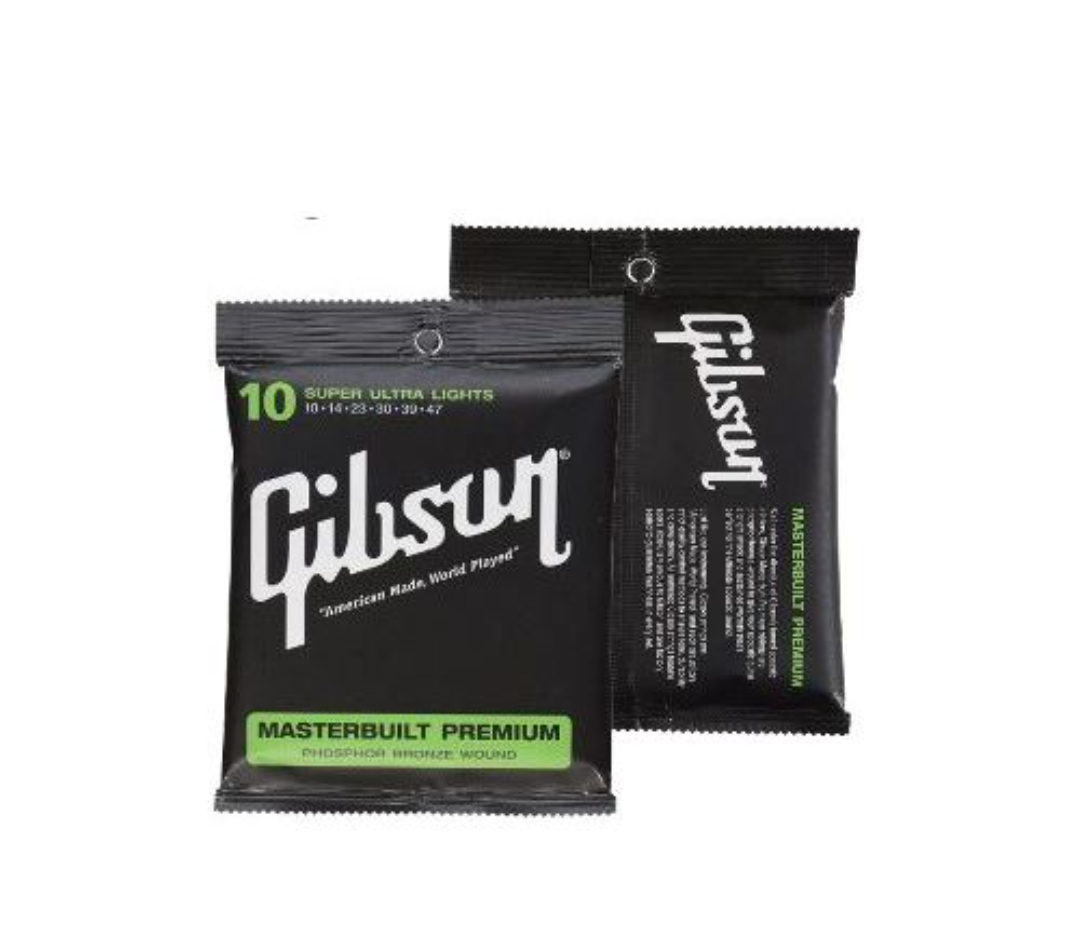 Gibson Masterbuilt Premium Acoustic G uitar Strings 013 - 056