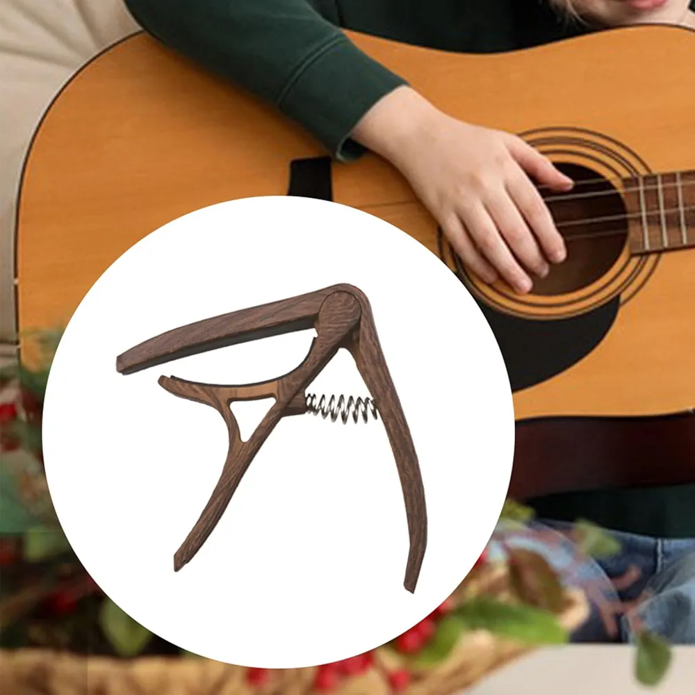 Guitar Capo for Acoustic Guitar - Versatile Nylon Acoustic Guitar Capo - User-friendly Guitar Capo, Guitar Accessories for Electric Guitar, Classical Guitar