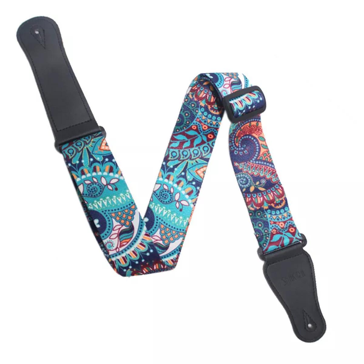 Multicolor Guitar Strap for acoustic and electric guitar