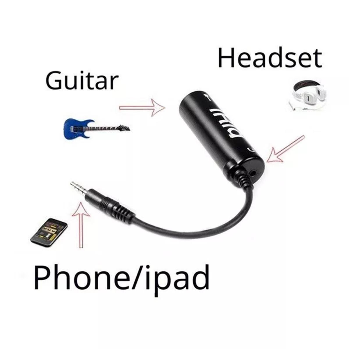 Guitar Interface I-Rig Converter Replacement Guitar For Phone Guitar Audio Interface Guitar Tuner Guitar Line Irig Converter